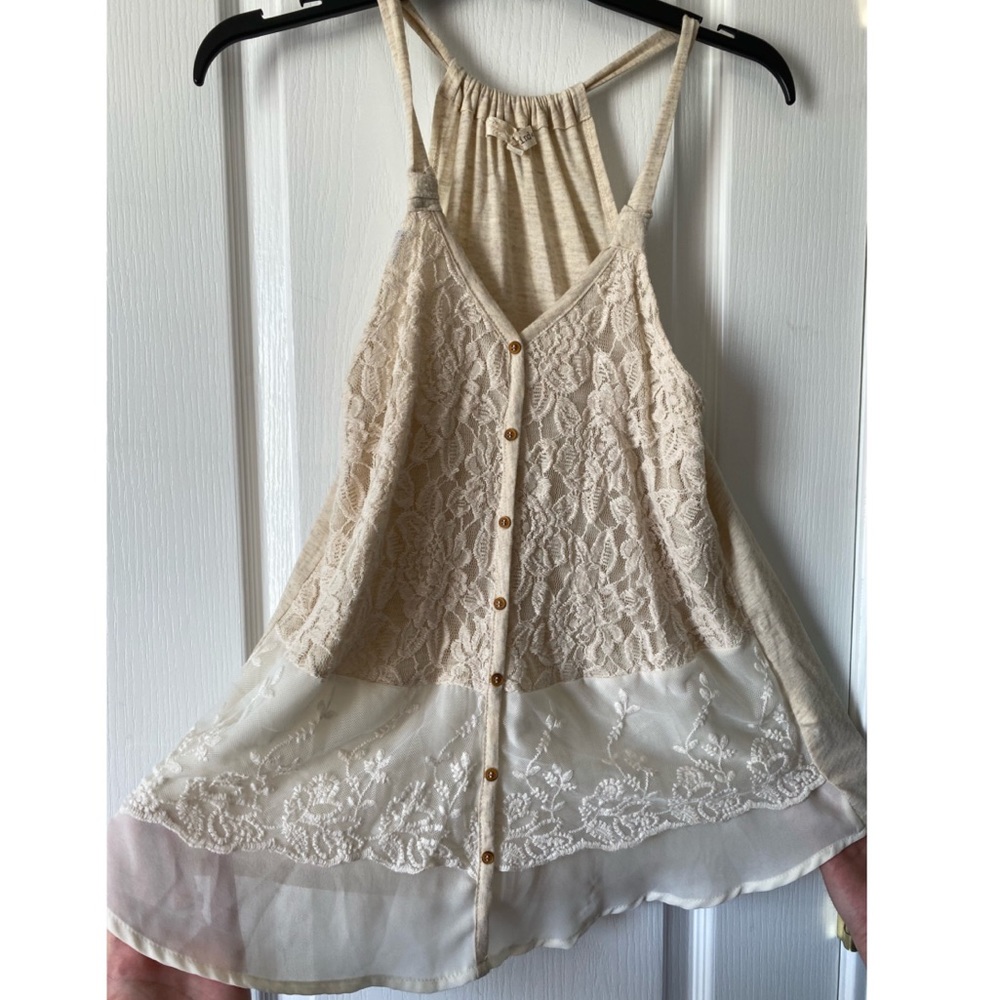 Laced Tank Top